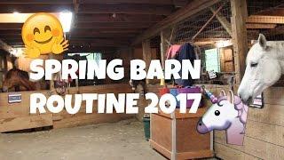 BARN ROUTINE 2017!! | Hannah Lea Equestrian