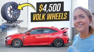 Surprising Bobbi With $4,500 Volk Wheels for the Type R!