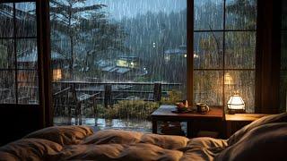 【3M VIEWS】 Soothing Rain Sounds️ | Come in to the bed and close your eyes to feel the rain