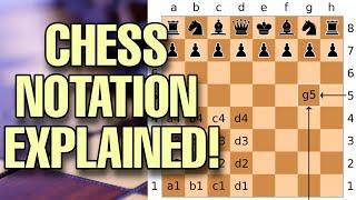 CHESS NOTATION Tutorial [How to Record Moves] - Tagalog