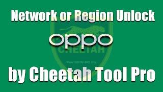 Oppo Network or Region Unlock by Cheetah Tool Pro: Calculate Oppo Region Code