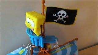 Spongebob Squarepants Pirate Ship Simba Toys Surprise Opening on MGTracey