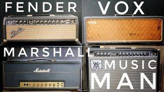 4 Killer Guitar Rigs for Clean Tone - Marshall, Music Man, Fender and Vox!