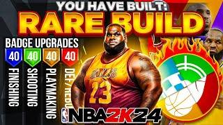 ALL RARE BUILDS on NBA 2K24 !! EVERY SINGLE RARE BUILD PG-CENTER ON NBA 2K24 !!! RARE BUILD NAMES