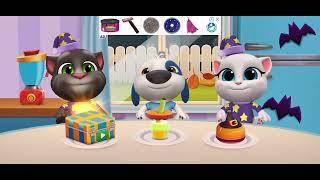 Tom friends️|talking tom and friends having fun together | eating,playing,sleeping&working#youtube