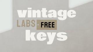 LABS Vintage Keys — Free Warm, Soulful Electric Piano VST