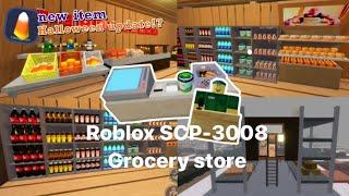 Building a Grocery Store(supermarket) in Roblox 3008! | Roblox SCP 3008 House ideas