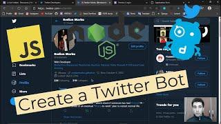 How to build a Twitter Bot with javascript/Node.js (deploy in Heroku)