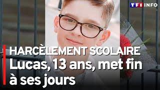 Après le suicide de Lucas, 13 ans, enquête ouverte pour harcèlement