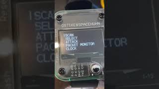 WiFi Deauther Watch V3, WiFi Attack/Control/Test Tool, Built-in DSTIKE NodeMCU ESP8266