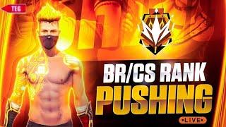 FREE FIRE MAX  CS AND BR RANK PUSH - GOBIN420GAMING is live