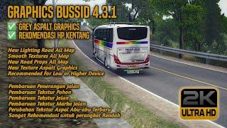 Graphics Bussid 4.3.1 Grey Aspalt Texture Graphics Recommended For Low or Higher Device