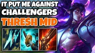 AD Thresh Mid against Challengers? Surely this will go well. | Off-Meta Climb | 13.12