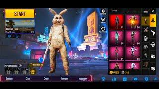 RABBIT pubg - INTRO | All Skins , Costumes