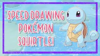 DESENHANDO POKEMON SQUIRTLE | DESENHANDO FÁCIL