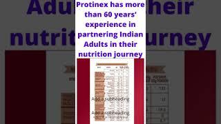 Protinex Health And Nutritional Drink Mix | Zero Added Sugar Review and  How to use | #short