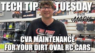 Tech Tip Tuesday - CVA Maintenance for dirt oval rc cars