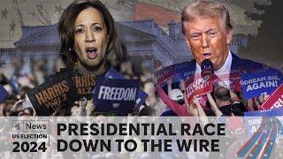 US election: Trump and Harris make final pitches to voters