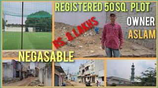 (SOLD OUT BY METRO  )open regiested plot for sale  ) at kotapet barkas  Rs 7 ,9 lakhs