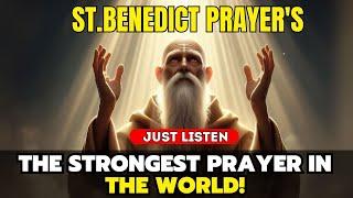  YOUR ENEMY WILL GO AWAY FOREVER, AFRAID OF FALLING INTO THEIR OWN TRAP - PRAYER OF SAINT BENEDICT