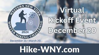 2024 WNY Winter Hiking Challenge Kickoff