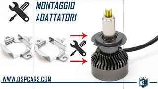 Come Montare Adattatori Portalampade H7 su Kit Led QSPCARS.COM | Tutorial Montaggio QualitySpCars