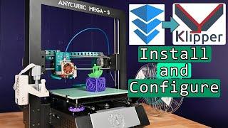 3D Printer Klipper Install Tutorial | Anycubic Mega S with FluiddPi