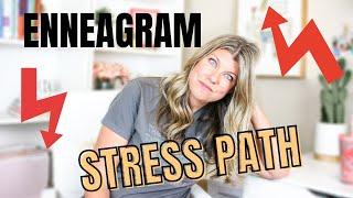 Enneagram Stress Lines (what number do you go to in stress?)