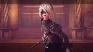 NieR:Automata -  Boss #3 Fight | Opera Singer Beauvoir Simone (HARD) part 2