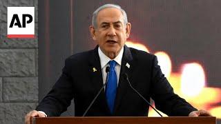 Netanyahu says ceasefire in Gaza will only continue if Hamas keeps releasing hostages