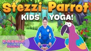 Stezzi The Parrot | A Cosmic Kids Yoga Adventure!