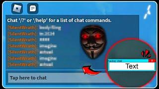 [ NEW ] Anonymous Hacker Chat GUI Script - Send Message Only Hackers Can See  | Roblox Scripts