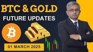 BTC & Gold Future Updates | weekly Analysis (VSA)