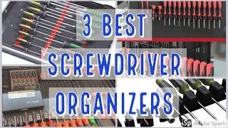 3 of the BEST Screwdriver Organizers How to Stay Organized