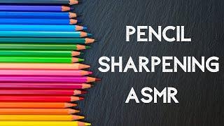 NO TALKING ASMR - pencil sharpener, trim pencils, gentle tingles