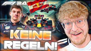 Erster SIEG mit MAX VERSTAPPEN FAHRSTIL? - Wenn F1 Fahrer keine REGELN hätten | CutterLukas