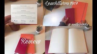 Review. Leuchtturm 1917. About 2 notebooks A5 & A6 for bullet journaling.