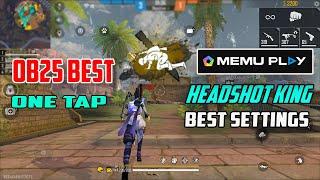 Memu App Player | Free Fire Best One Tap Headshot Settings |Free fire ob25 Memu Sensitivity Settings