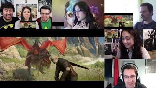 [Reactions Mashup] The Witcher 3: The Wild Hunt - The Sword of Destiny