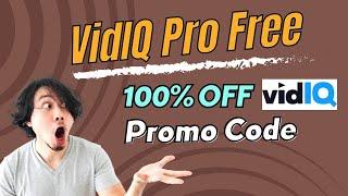 How to get VidIQ pro for free 2023 | VidIQ Promo Code 100% OFF 2023