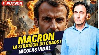 Dissolution : Macron ou la stratégie du chaos ! Le débrief de Nicolas Vidal
