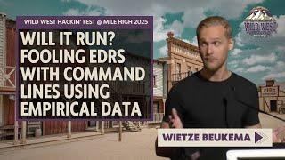 Will It Run?  Fooling EDRs With Command Lines Using Empirical Data | Wietze Beukema