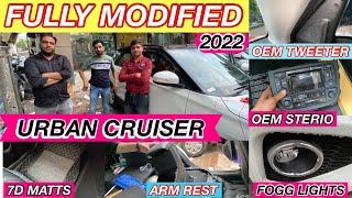 URBAN CRUISER 2022 MODIFIED  आ गया सारा ORIGINAL सामान  URBAN CRUISER 2022 LATEST ACC 