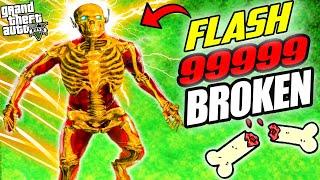 GTA 5: Breaking EVERY BONE As FLASH In GTA V ! ( GTA 5 mods )