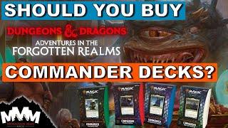 Should You Buy the Commander Decks from Adventures in the Forgotten Realms?