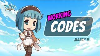 CODES MARCH9 / Ragnarok Idle Adventure Plus