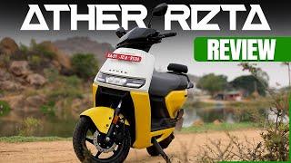 2024 Ather Rizta Review - The Best Family Scooter? | Ather Energy | Electric Scooter | Times Drive