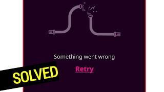 zee5 something went wrong retry problem