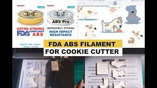 FDA APPROVED FILAMENT FOR COOKIE CUTTER