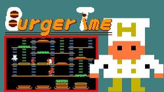 BurgerTime (FC · Famicom) video game port | 20-stage session for 1 Player 